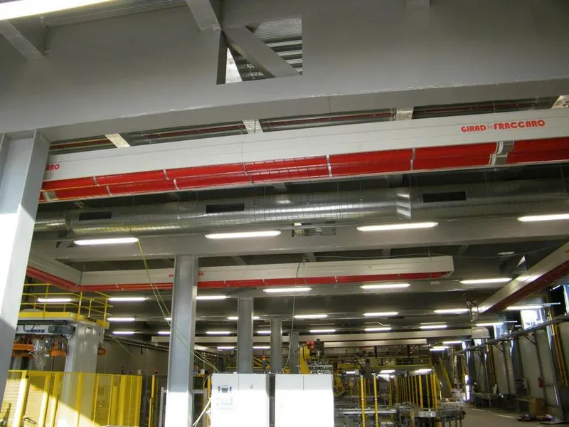 Calefacción de nave industrial en Akzo Nobel, Barcelona (2009)