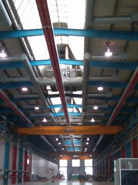 Calefacción de nave industrial en Alstom, Barcelona (2009)