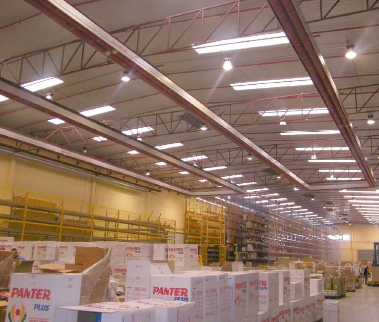 Calefacción de nave industrial en El Corte Inglés II, Valdemoro
