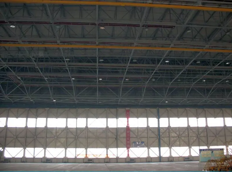 Calefacción de hangar en Hangar Shenyang China, China