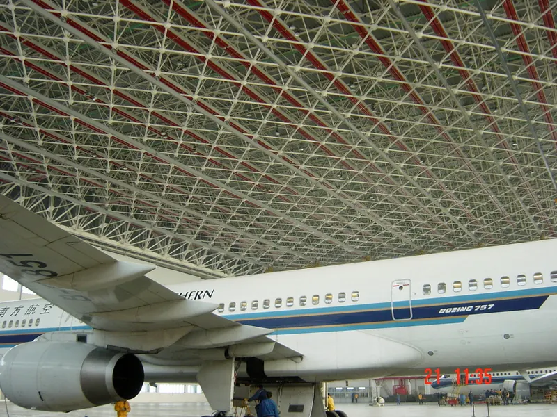 Calefacción de hangar en Hangar Urunki China, China